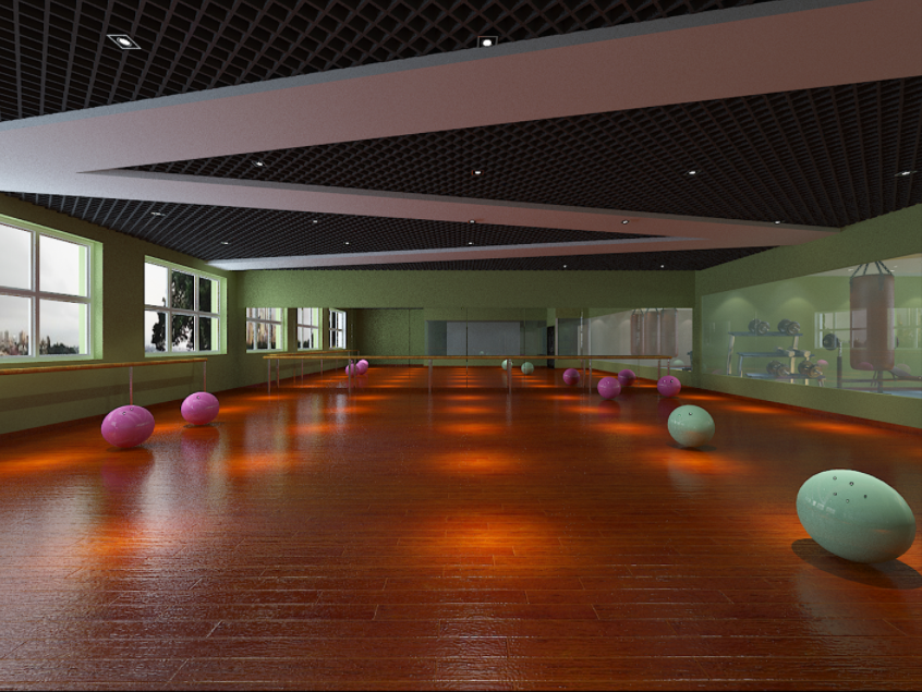 欒城健身房設(shè)計